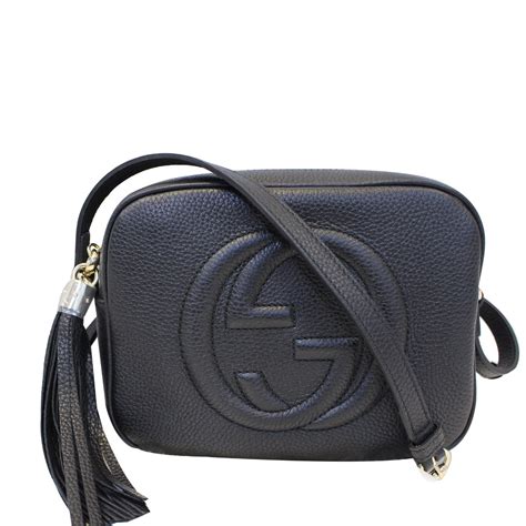 gucci small black crossbody bag|gucci black crossbody bag.